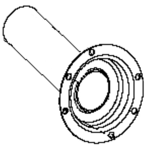 Husqvarna 539121371 - Muffler Ext (Painted)