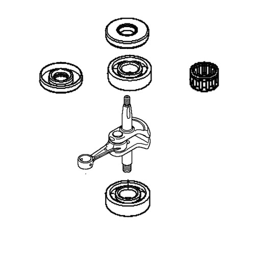 HUSQVARNA Crankcase 577669901 Image 1