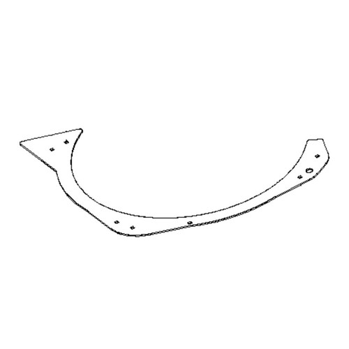 587426102 Husqvarna Baffle Pnt 107 Crd Plate Rt Bk OEM