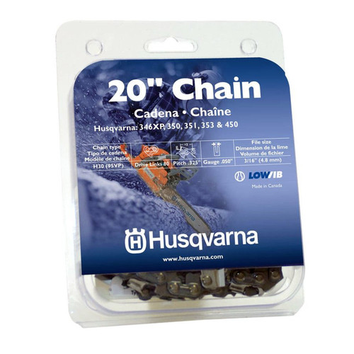 Husqvarna 531309680Husq H3080 Clamshell Chain **SUPERSEDED TO 581643604**