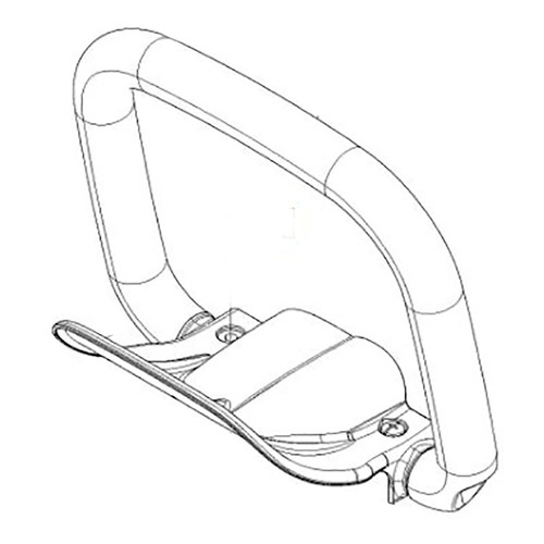 Husqvarna 521593601 - Handle F - NO LONGER AVAILABLE Husqvarna 521593601 - Handle F - NO LONGER AVAILABLE