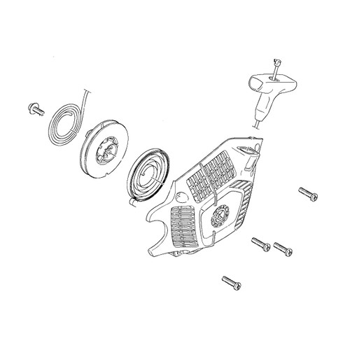 HUSQVARNA Service Kit Starter Housing 591466701 Image 1