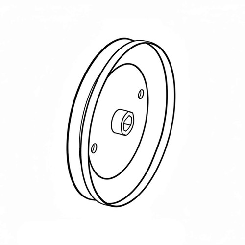 589263801 Pulley Impeller Dd 5l Hd Husqvarna Genuine OEM Part