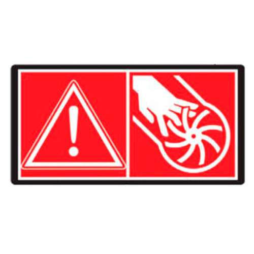 Husqvarna 590812201 - Decal Chute Safety Eu/Sc 17