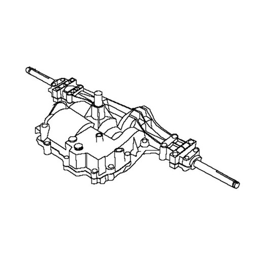 Husqvarna 583016801 - Transaxle (206-546) 6sp Crd