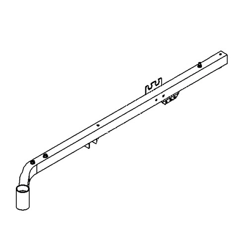 Husqvarna 589283307 - Frame Tube Rz Main Weldment Le