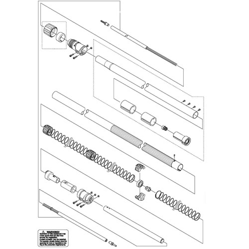 510097003 Tube Driveshaft Assy Husqvarna Genuine OEM Part