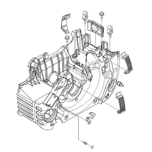 577595403 Crankcase Assy Husqvarna Genuine OEM Part