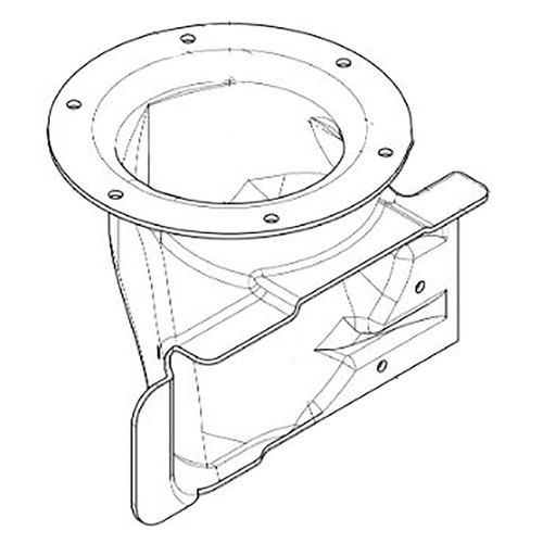 Husqvarna 585373901 - Inlet.Blower