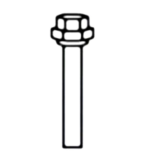 586654302 - Bolt Shoulder Flanged 3/8-16X3 - Husqvarna Genuine OEM Part