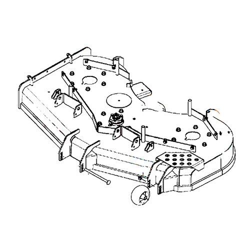 Husqvarna 588127608 - Deck.Svc.W/Dcl.Czt54X.Ms672