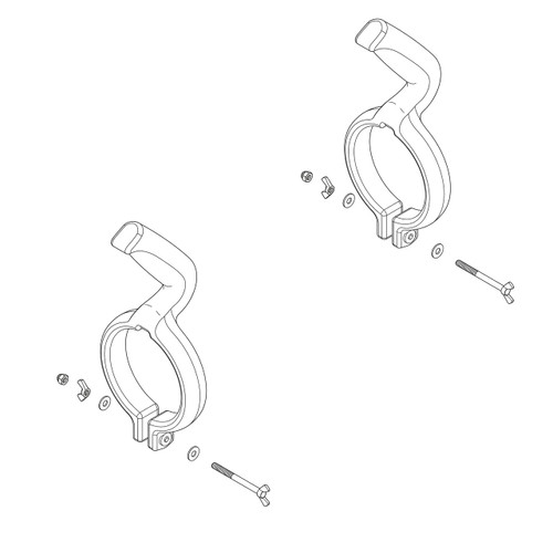 597638501 Grip Husqvarna Genuine OEM Part