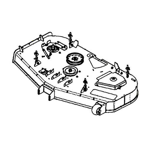Husqvarna 598852801 - Svc Kit 54 Deck W/Decal
