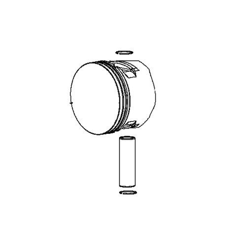 HUSQVARNA Piston Assy 599349205 Image 1