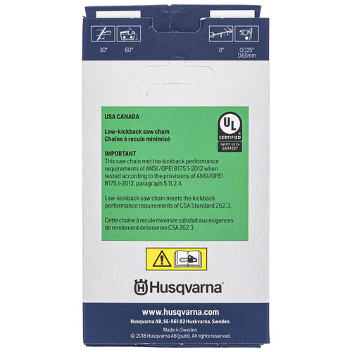 585639084 24 Chain S83G 3/8 .050 84Dl Husqvarna Genuine OEM Part
