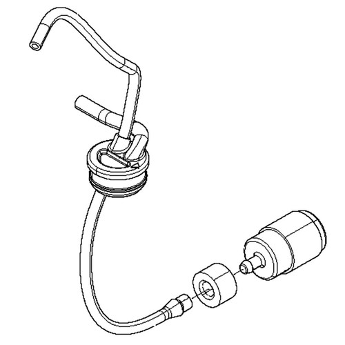 588412302 Fuel Hose Assy Rohs2 Husqvarna Genuine OEM Part
