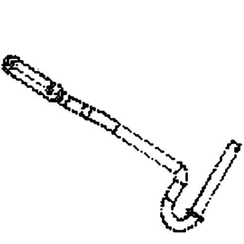 Husqvarna 537582183 - Feight Adjusting Rod