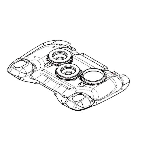 Husqvarna 599466701 - Plate Assy Protection - Cuttin