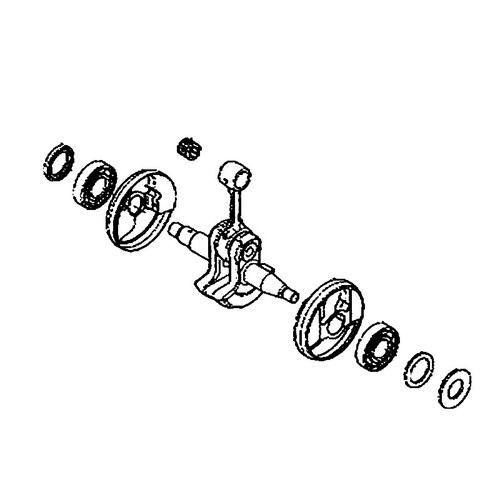 Husqvarna 575545220 - Crankshaft Assembly Small Sms