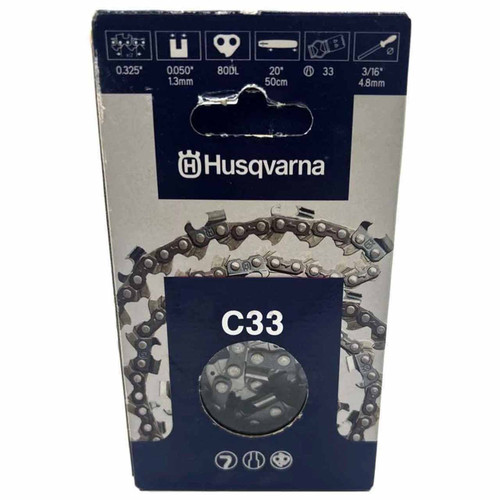 585642280 HUSQVARNA 20 Chain C33 .325.050 80 Dl Genuine OEM Part