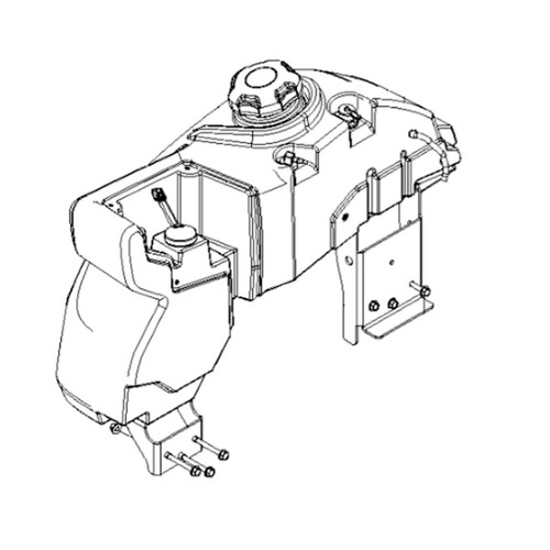 590680405 - Tank Unit Assy Rh 2018 Prod. Y - Husqvarna Genuine OEM Part