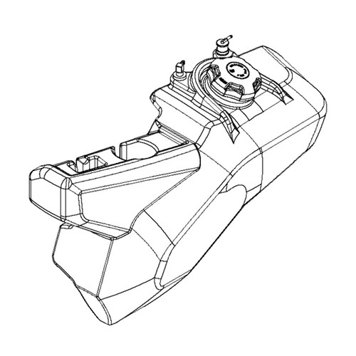 Husqvarna 590026014 Fuel Tank Assy Rh. Pz. EpaCom