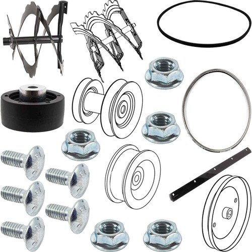 Husqvarna Pulleys & Belts And Auger Maintenance For ST 327T Snow Blower