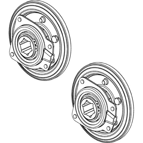 Husqvarna OEM WHEEL ASSY 595926201 (2 Pack)