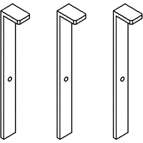 STAKE.DEPTH.DRAG.BLACK.TILLER OEM (3 Pack) For DRT900E