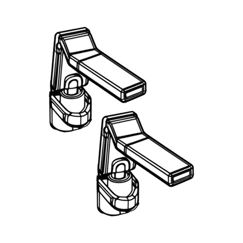 58627HS Husqvarna OEM LEVER 596570701 (2 Pack)