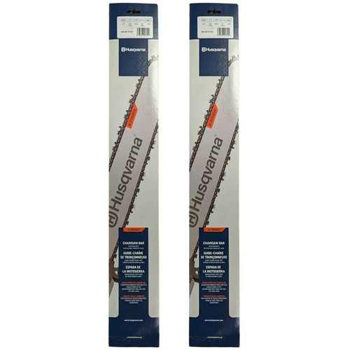 HUSQVARNA Guide Bar  - X -Force XT ,20"BAR, 72 DRIVE LINKS, .050"GAUGE, 3/8" - 2 PACK