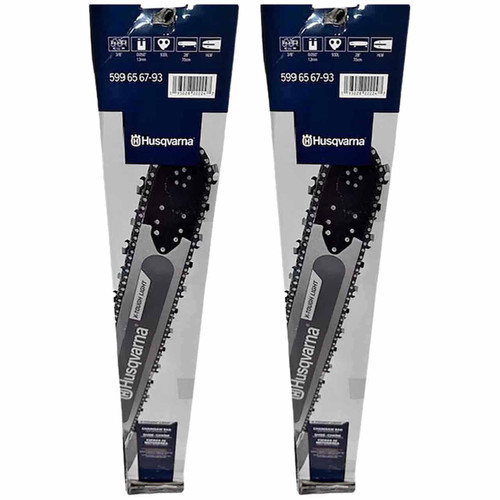HUSQVARNA Guide Bar  - XT Light ,28"BAR, 93 DRIVE LINKS, .050"GAUGE, 3/8" - 2 PACK