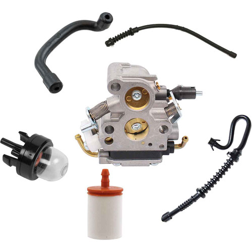 HUSQVARNA 435 COMPLETE CARBURETOR FUEL FILTER-GROMMET-LINES PRIMER BULB KIT OEM