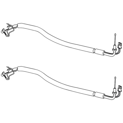 Husqvarna OEM THROTTLE CABLE ASSEMBLY LH 536195201 (2 Pack)