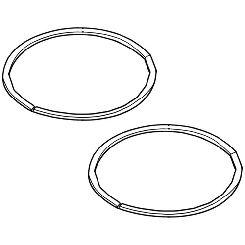 Husqvarna OEM PISTON RING HK, 53X1.2 535518401 (2 Pack)