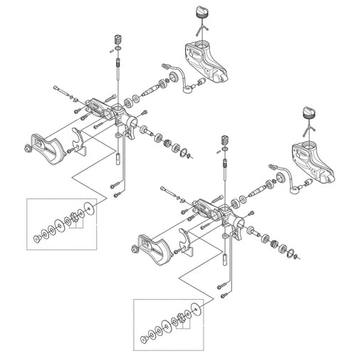 Husqvarna OEM CUTTING HEAD ASSEMBLY 575784313 (2 Pack)