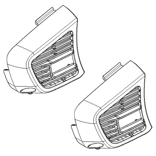 Husqvarna OEM MUFFLER GUARD ORANGE 593726701 (2 Pack)