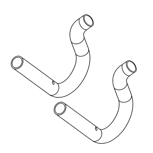 Husqvarna OEM HANDLEBAR 590784701 (2 Pack)