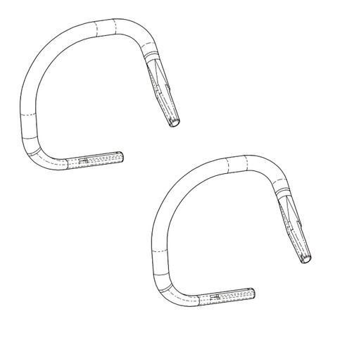 Husqvarna OEM HANDLE 521569601 (2 Pack)