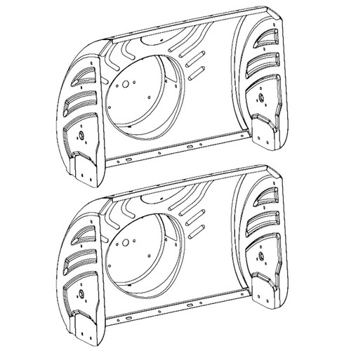 Husqvarna OEM HOUSING ASSY KIT LS.NF.668 (30 588610240 (2 Pack)