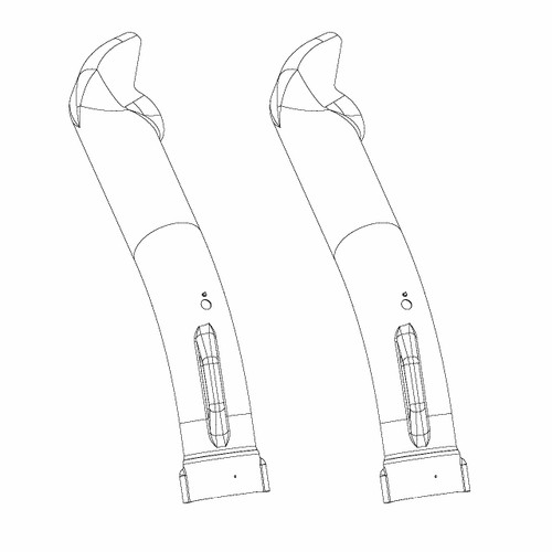 Husqvarna OEM UPPER CHUTE 525497001 (2 Pack)