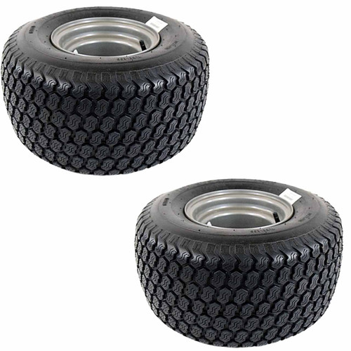 Husqvarna OEM WHEEL18X9.50-8 4PLY.STORM GREY 579753403 (2 Pack)