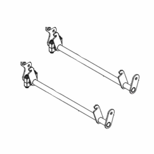 Husqvarna OEM SHAFT WELDMENT; DECK LIFT X431 590197802 (2 Pack)