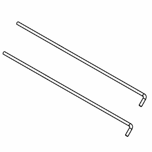 Husqvarna OEM ROD.LATCH.BLK 579257302 (2 Pack)