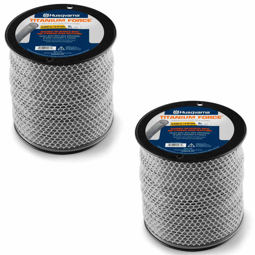 Husqvarna OEM TITANIUM FORCE .095 X 1427' 639005109 (2 Pack)