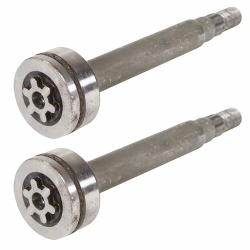 Husqvarna OEM SHAFT.ASM.W/LWR.BRG.RH.THREAD 532165482 (2 Pack)