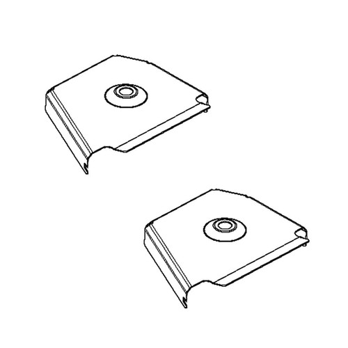 Husqvarna OEM COVER.PULLEY.RH.PNT 582463004 (2 Pack)