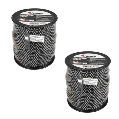 Husqvarna OEM 5 LB/1400' .095 MAXLINE ROUND 587884206 (2 Pack)