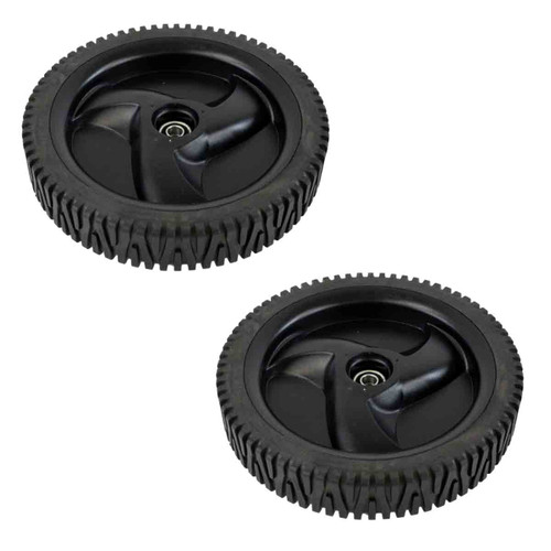 Husqvarna OEM WHEEL.11X2.RAD3.BLK.MAG.BB 585437306 (2 Pack)