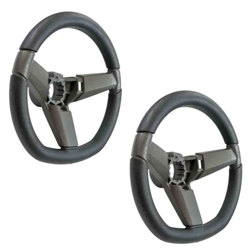 Husqvarna OEM WHEEL.STEERING.HUSQ.PREM.HRDRM 532439997 (2 Pack)